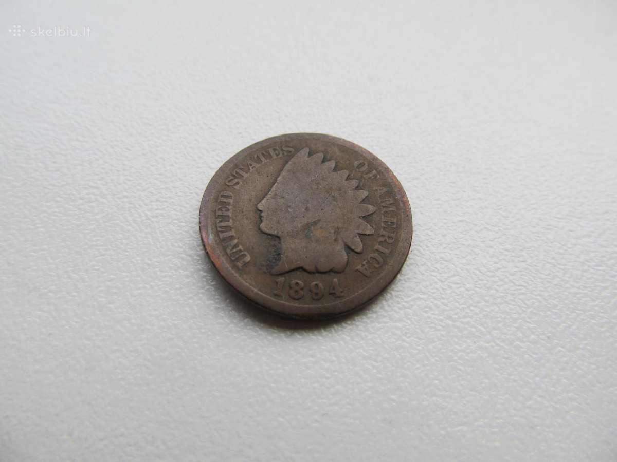 1 centas , JAV , 1894