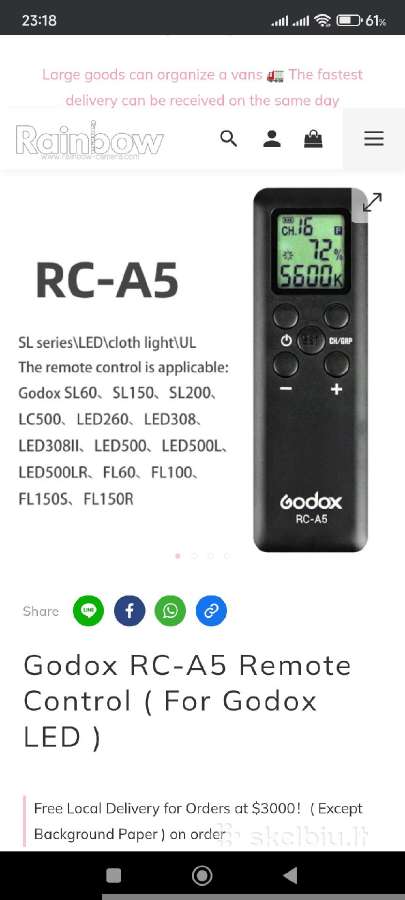Godox RC-a5 - nuotraukos Nr. 2