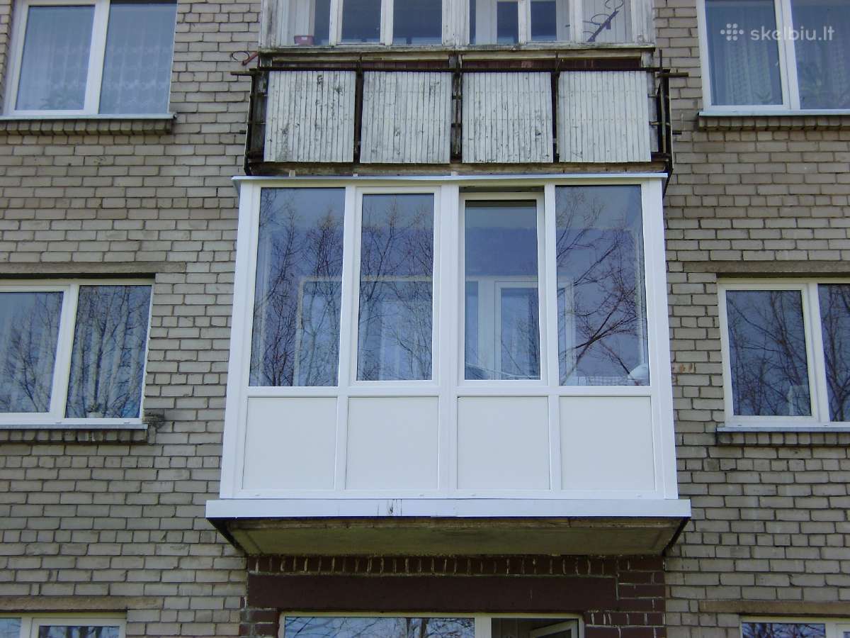 Langu remontas Balkonu stiklinimas Klaipeda ir kt - nuotraukos Nr. 3