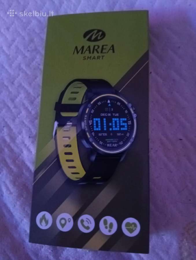 Naujas marea išmanusis laikrodis