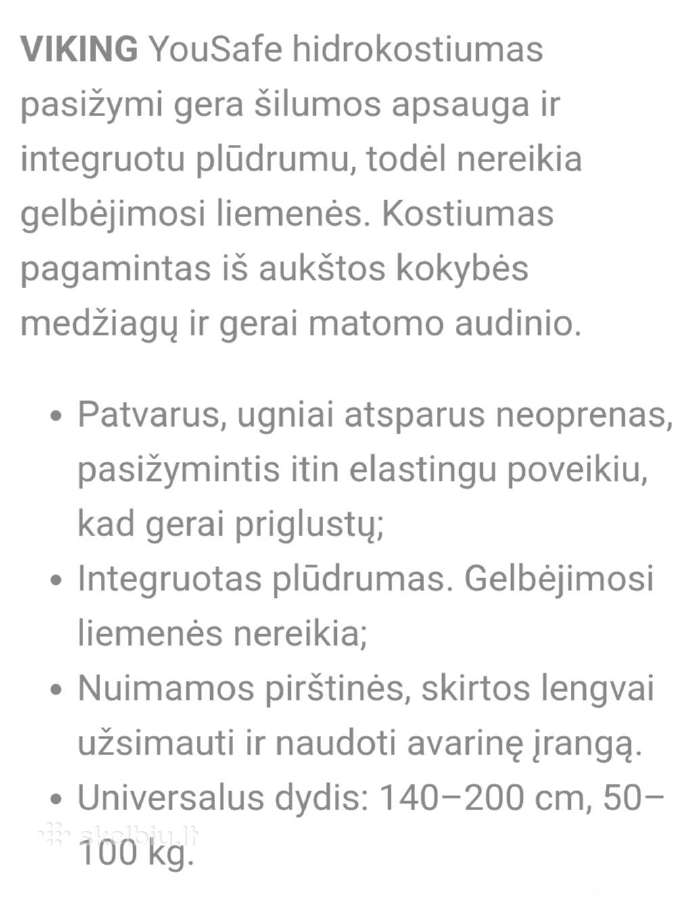 Hidrokostiumai - nuotraukos Nr. 3