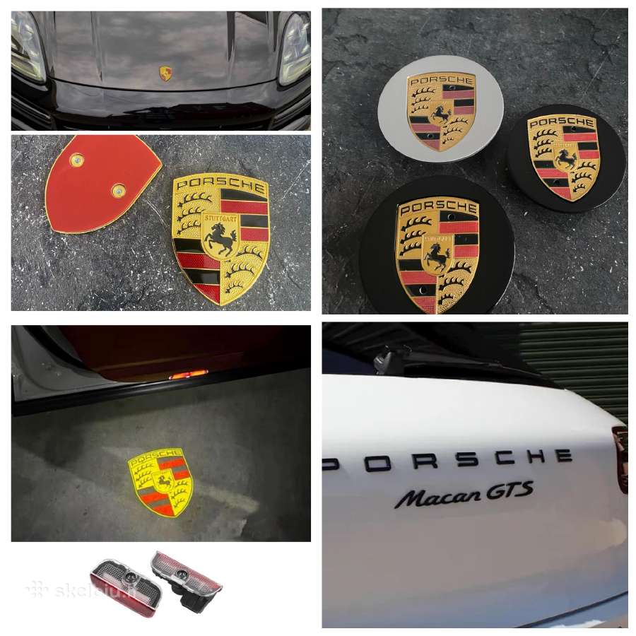 Bmw Audi MB Porsche LED durų logo projektoriai - nuotraukos Nr. 15