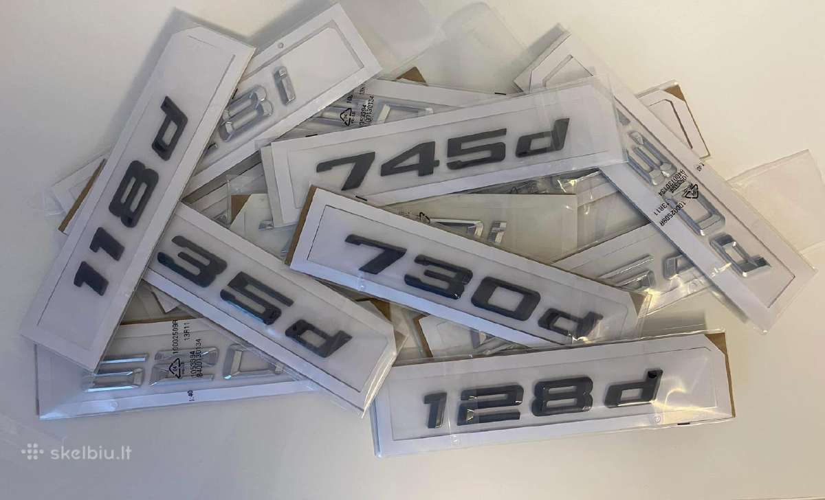 Automobiliu emblemos Bmw Audi Porsche Mercedes VW - nuotraukos Nr. 4