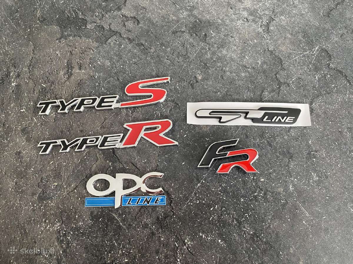 Automobiliu emblemos Bmw Audi Porsche Mercedes VW - nuotraukos Nr. 5