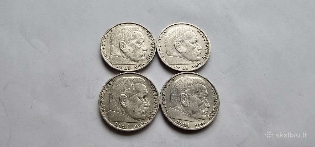 1935-1936 5 markes 4vnt