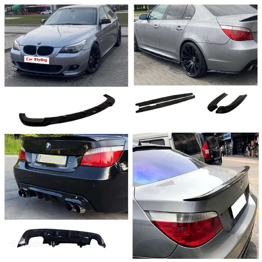Bmw E60 E61 spoileriai , lipai , apdailos , tuning
