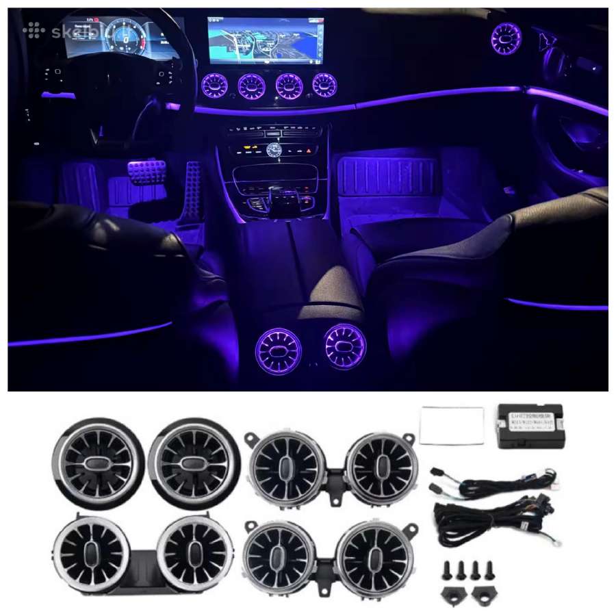 Mercedes Amg , v8biturbo emblemos, zenklas , LED - nuotraukos Nr. 27