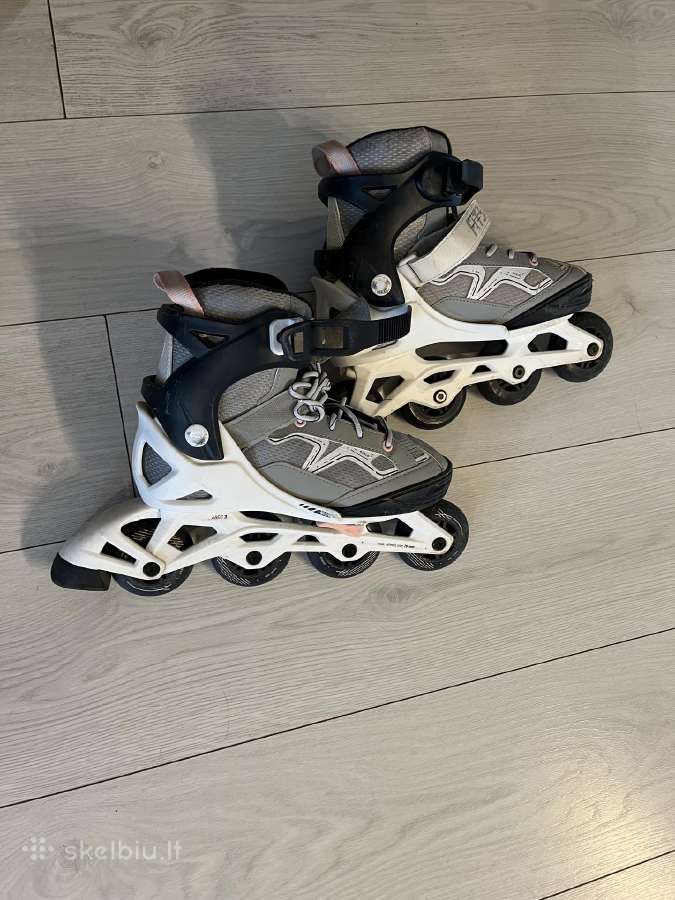 Riedučiai Oxelo Fit3 naudoti, 35-38 dydis - nuotraukos Nr. 2