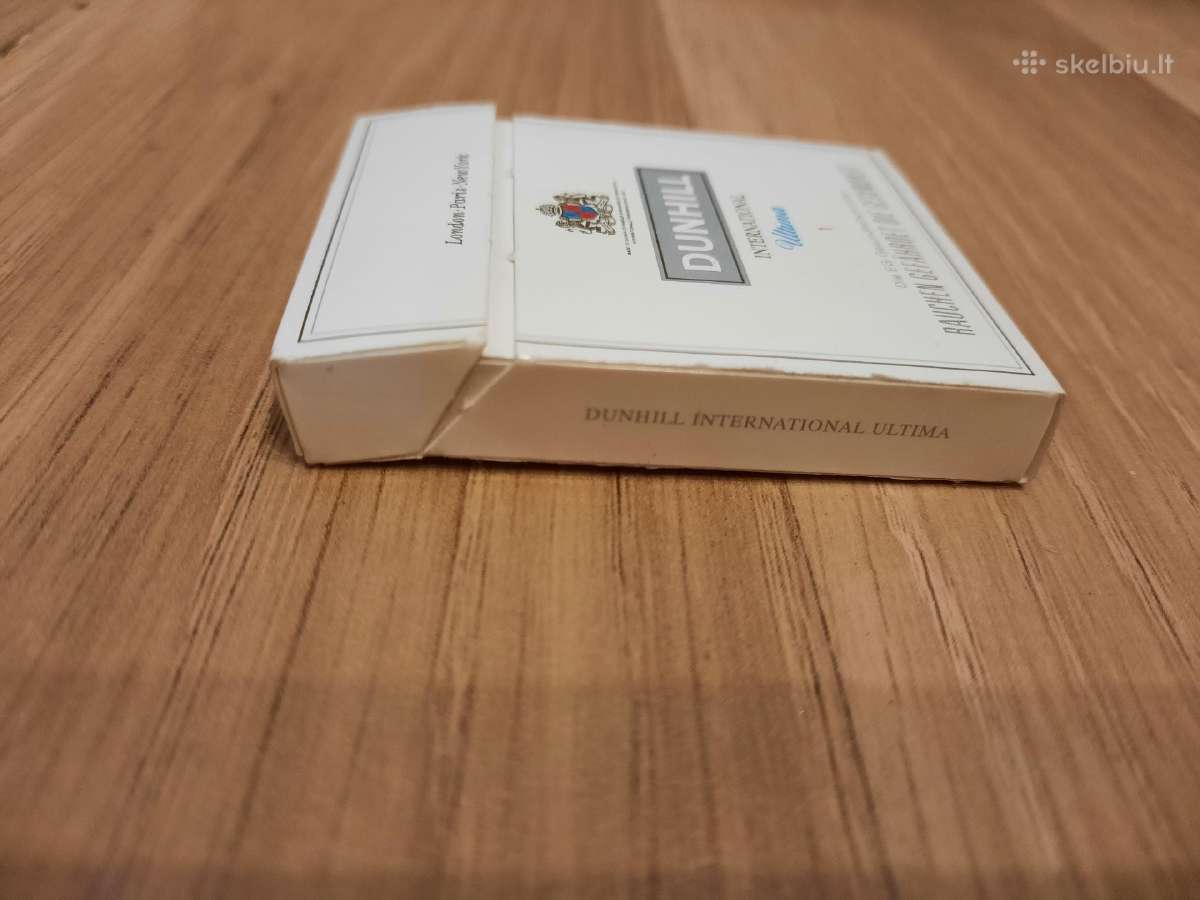 Nestandar. Degtukų dėžutės Dunhill (balta) - nuotraukos Nr. 4