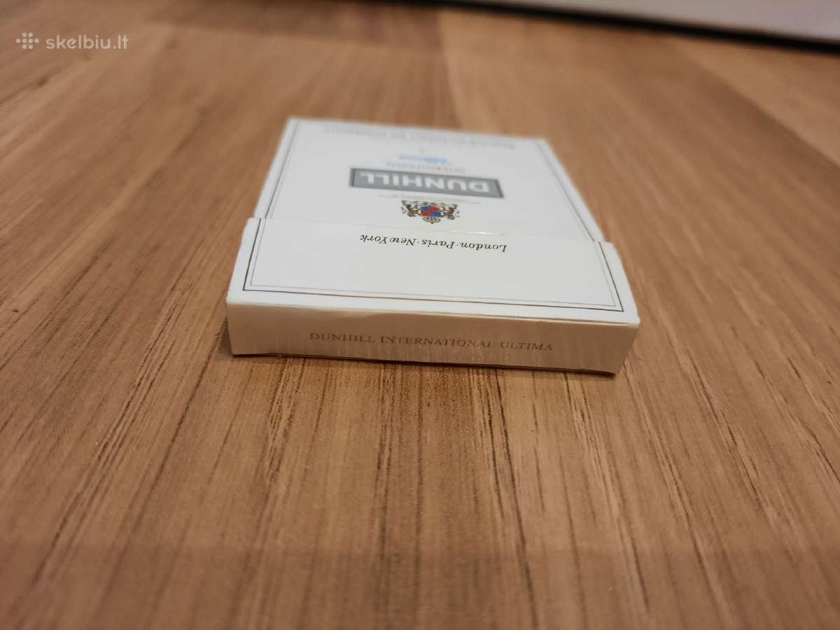 Nestandar. Degtukų dėžutės Dunhill (balta) - nuotraukos Nr. 5