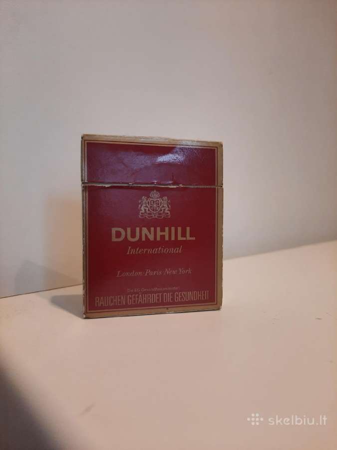 Nestandar. Degtukų dėžutė Dunhill Nr.2 (bordo) - nuotraukos Nr. 3