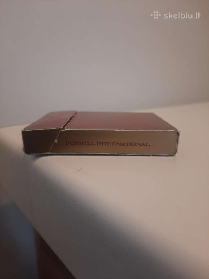 Nestandar. Degtukų dėžutė Dunhill Nr.2 (bordo) - nuotraukos Nr. 5