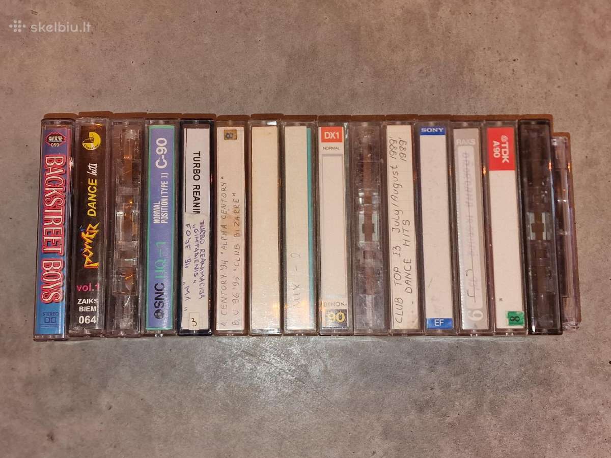 Muzikos kasetės Mc. Įrašai. 16vnt. - nuotraukos Nr. 7