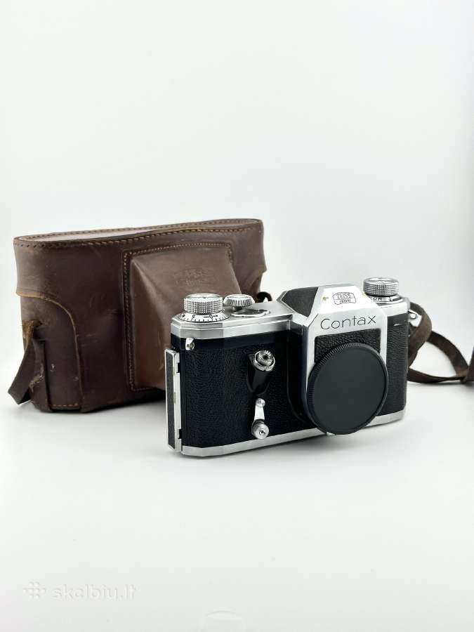 Zeiss Ikon Contax S body ir 3 biotarai