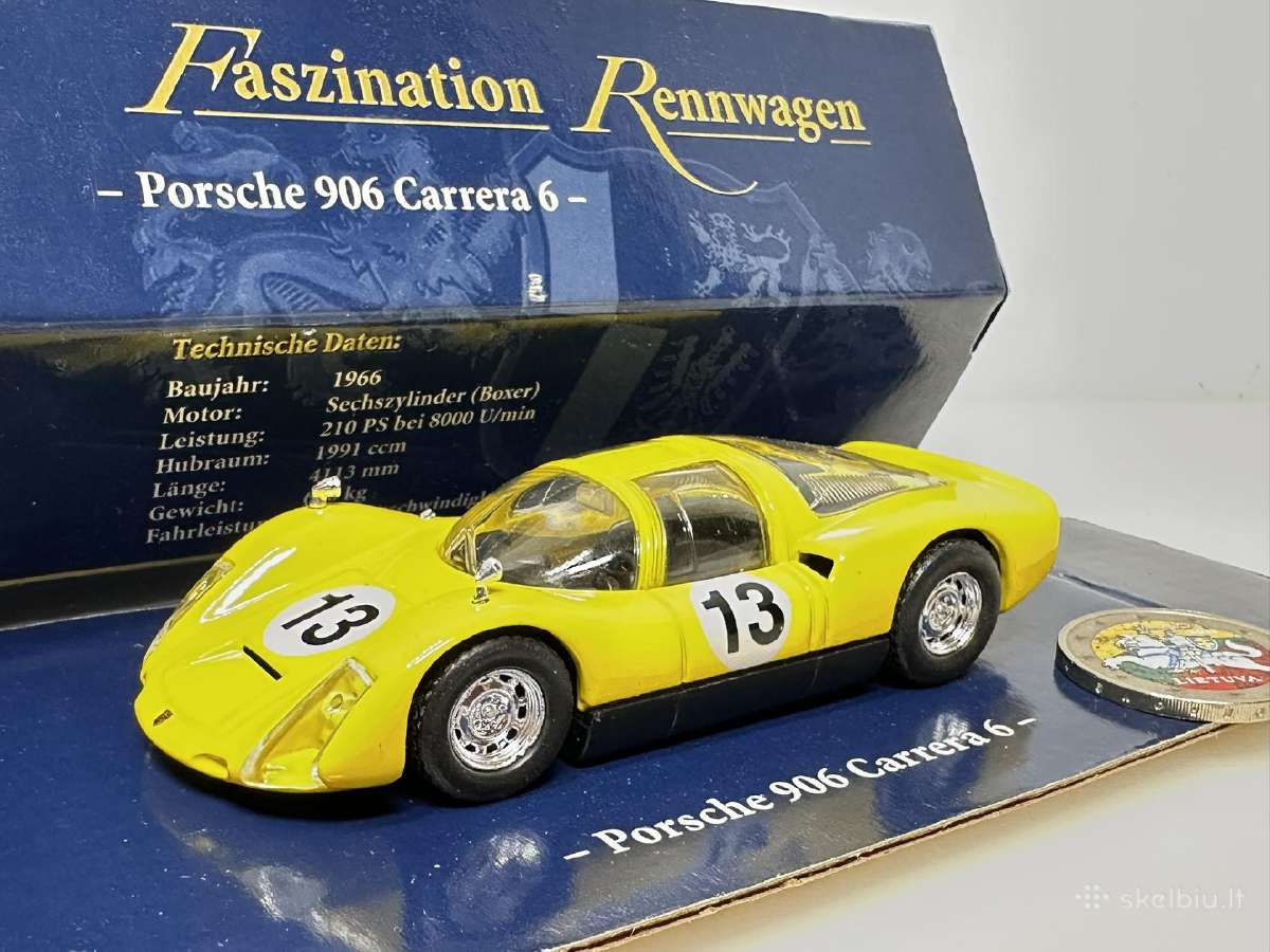 Porsche 906 Carrera 6 1:43 Kulmbacher
