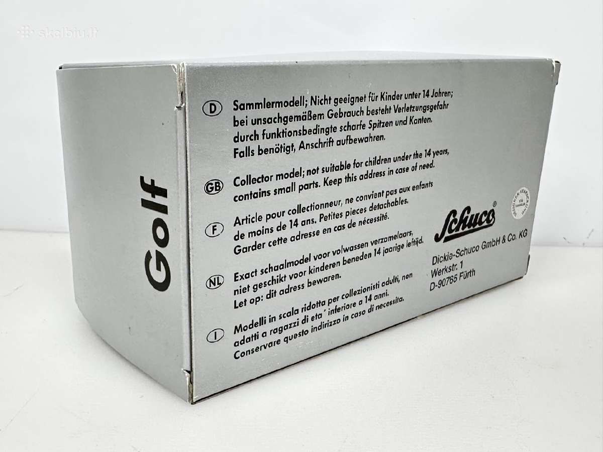 Volkswagen Golf V 1:43 Schuco - nuotraukos Nr. 7