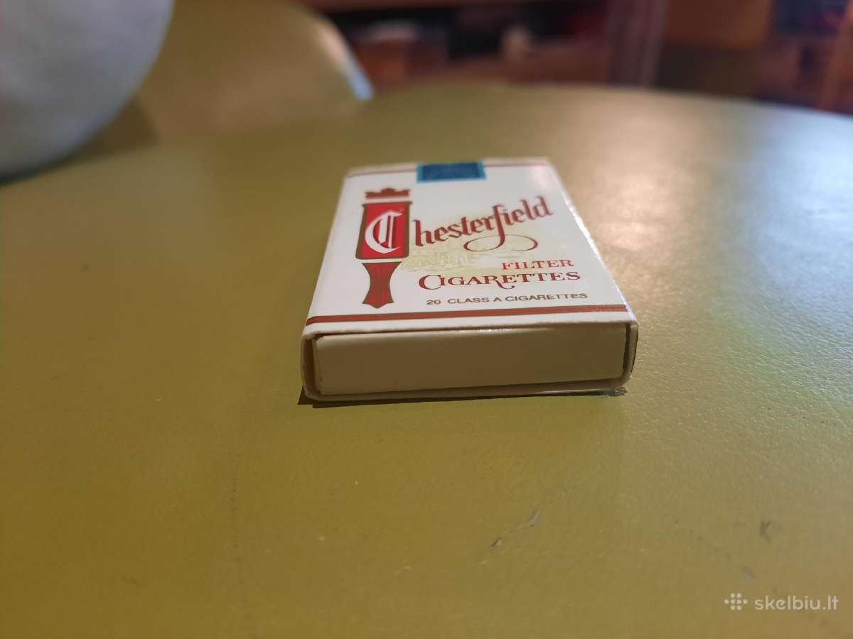 N02_008st. Degtukų dėžutė Chesterfield - nuotraukos Nr. 6