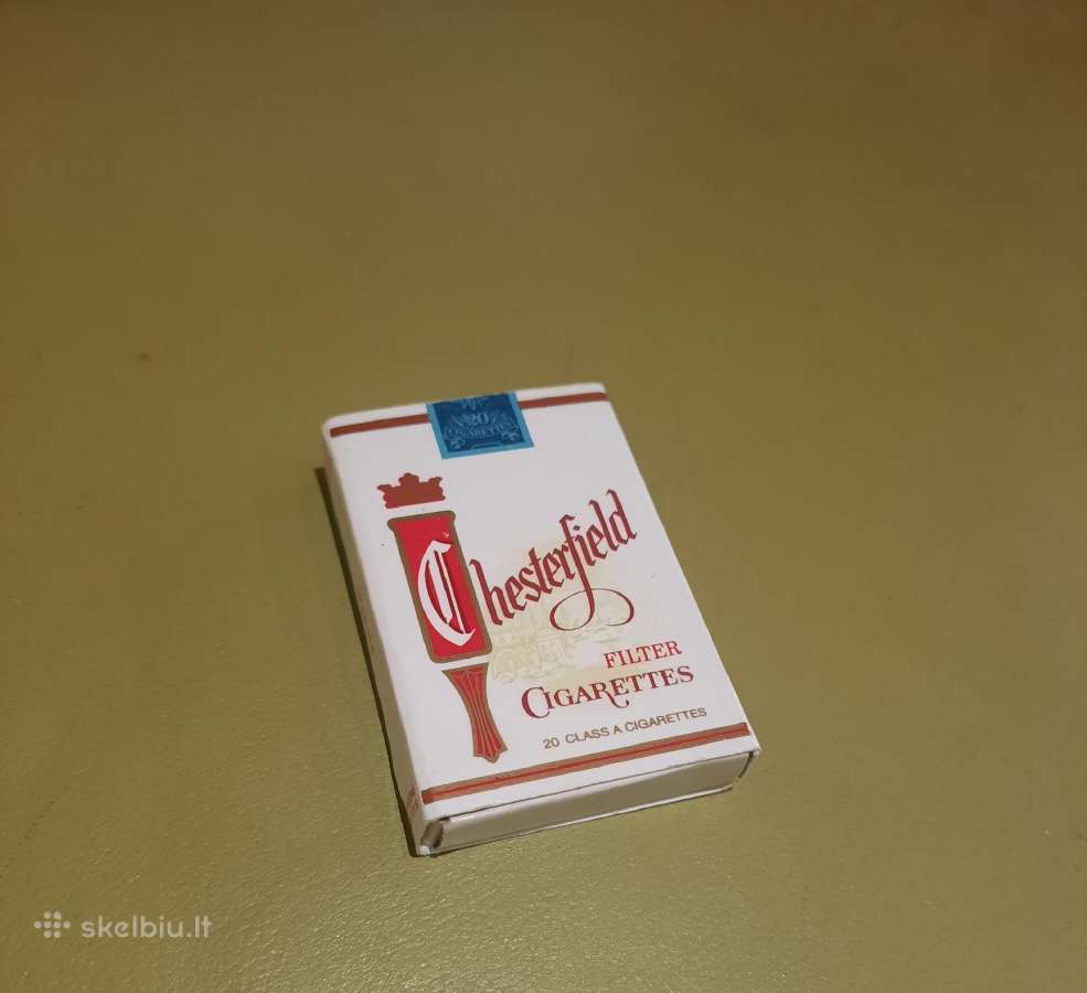 N02_008st. Degtukų dėžutė Chesterfield - nuotraukos Nr. 8