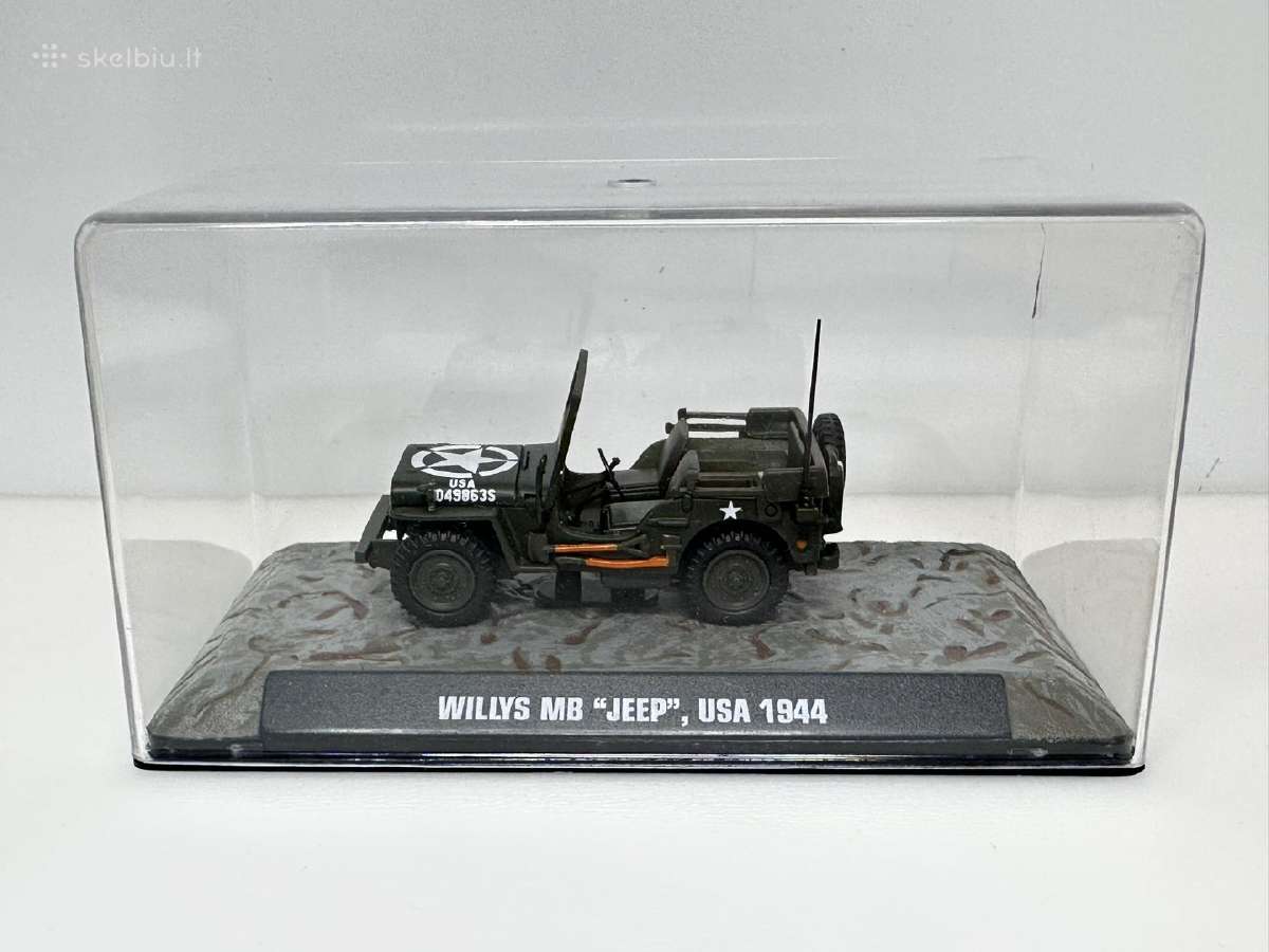 Willys MB Jeep Usa 1944 1:43 Victoria - nuotraukos Nr. 2