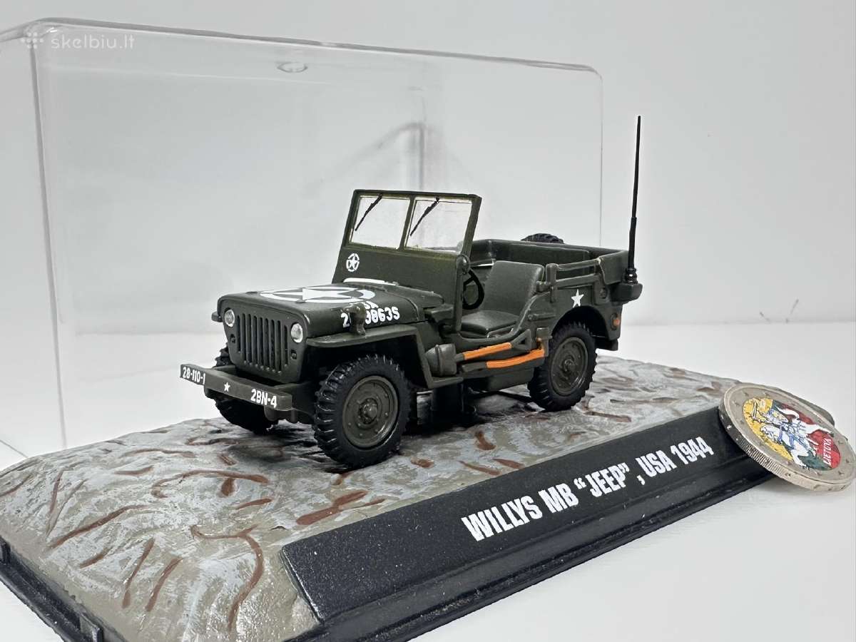 Willys MB Jeep Usa 1944 1:43 Victoria