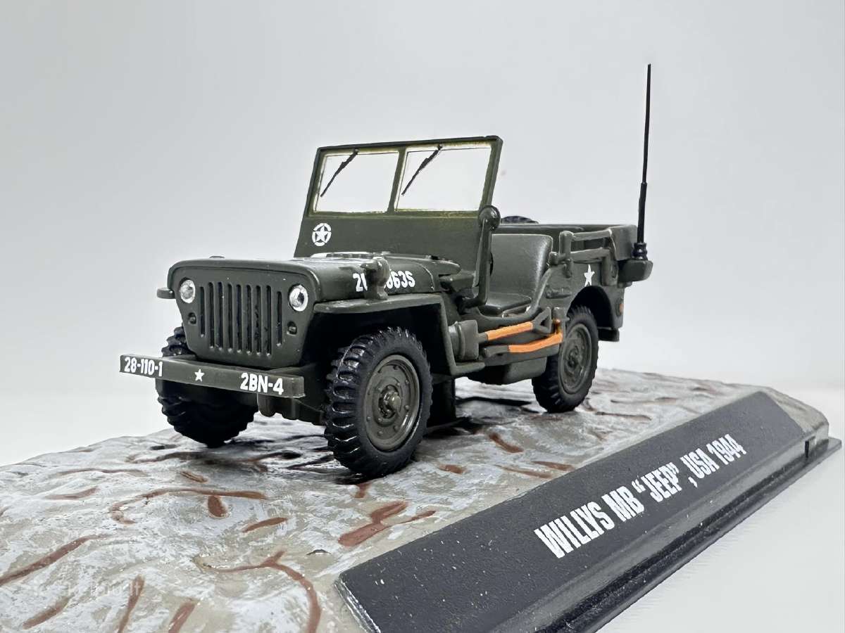 Willys MB Jeep Usa 1944 1:43 Victoria - nuotraukos Nr. 3