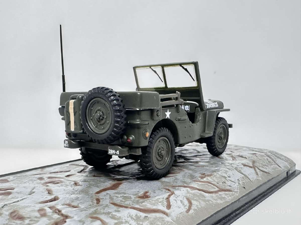 Willys MB Jeep Usa 1944 1:43 Victoria - nuotraukos Nr. 5