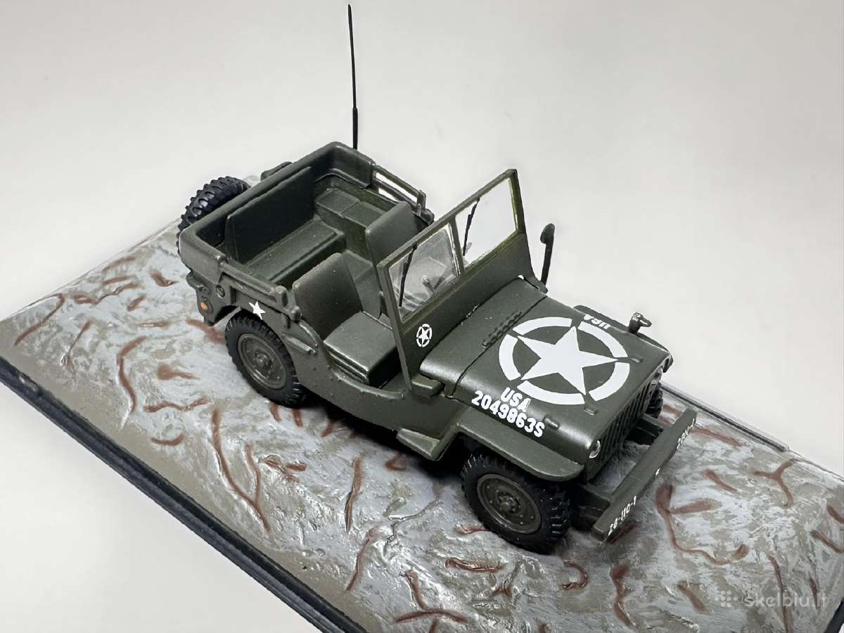 Willys MB Jeep Usa 1944 1:43 Victoria - nuotraukos Nr. 6