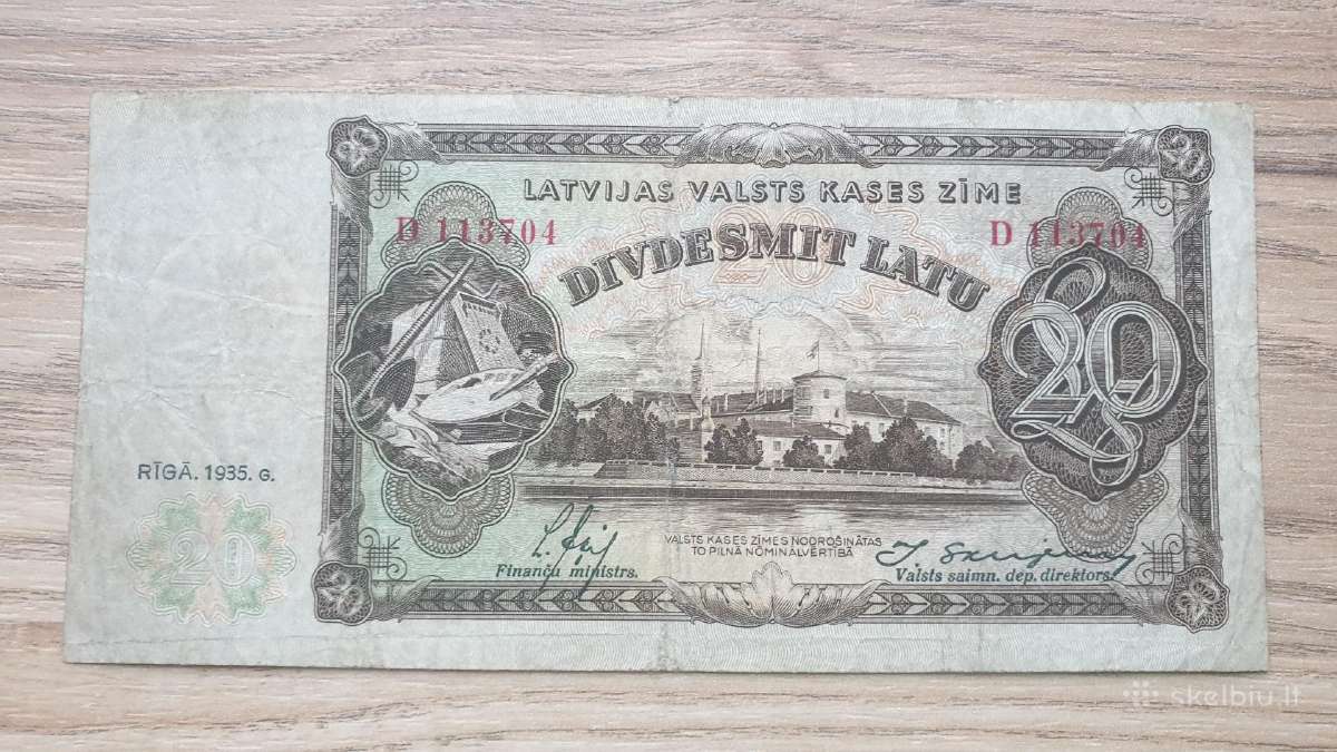 1935 metų 20 latų Latvija