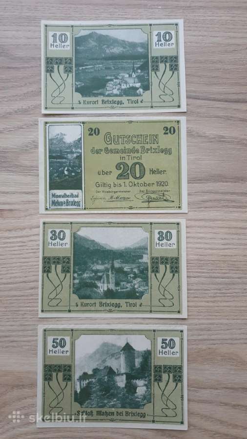 1920/1923 metų Austrijos notgeldai - nuotraukos Nr. 12