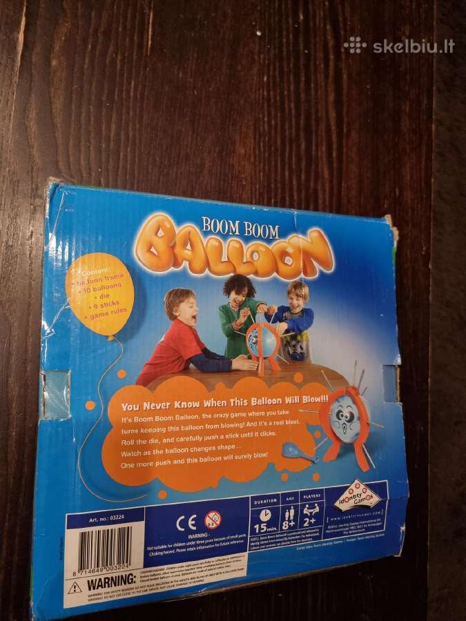 Stalo zaidimas Boom Baloon - nuotraukos Nr. 2