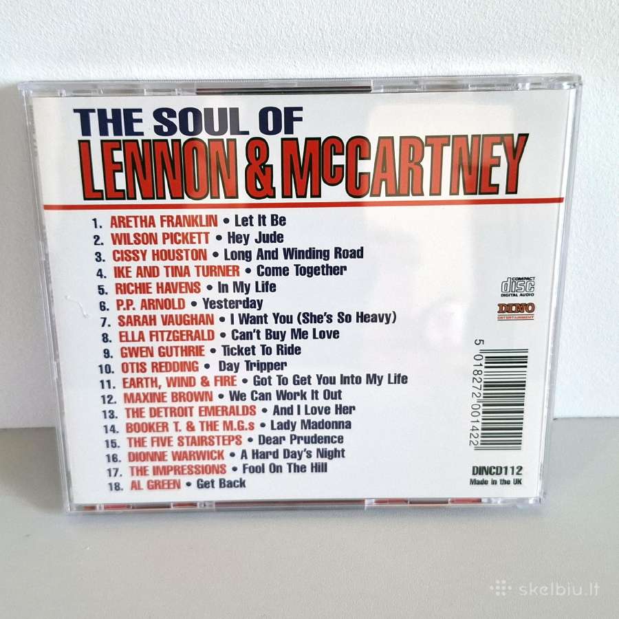 The Soul Of Lennon & Mccartney (CD, rinkinys) - nuotraukos Nr. 2