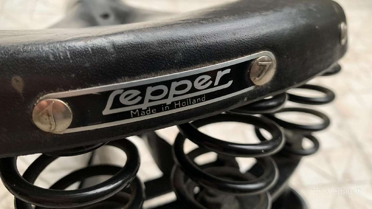 Lepper retro dviračio sėdynė - nuotraukos Nr. 3