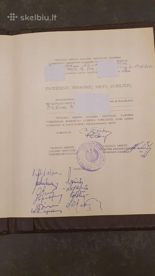 Garbes aktas su aplanku - nuotraukos Nr. 2