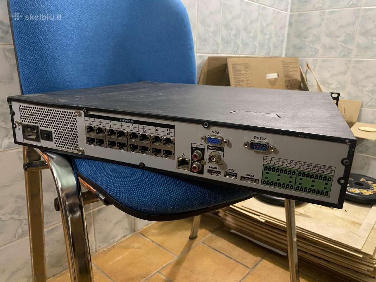 Dahua Nvr4416-16p Poe - nuotraukos Nr. 2