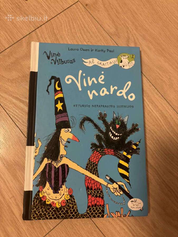 Knyga Vinė ir Vilburnas (Vinė Nardo)