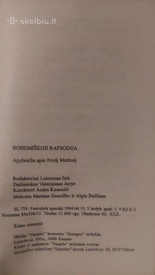 Knyga Fredis Merkuris Queen - nuotraukos Nr. 7