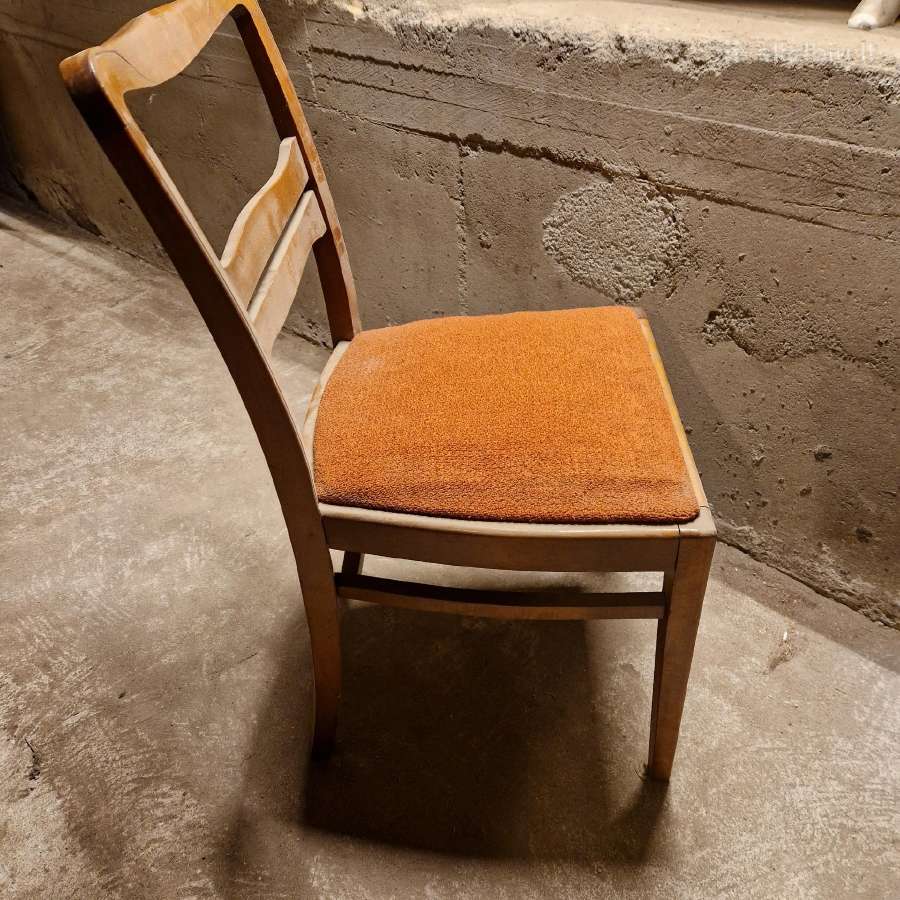 Kėdės medinės Vintage 2 vnt. - nuotraukos Nr. 2