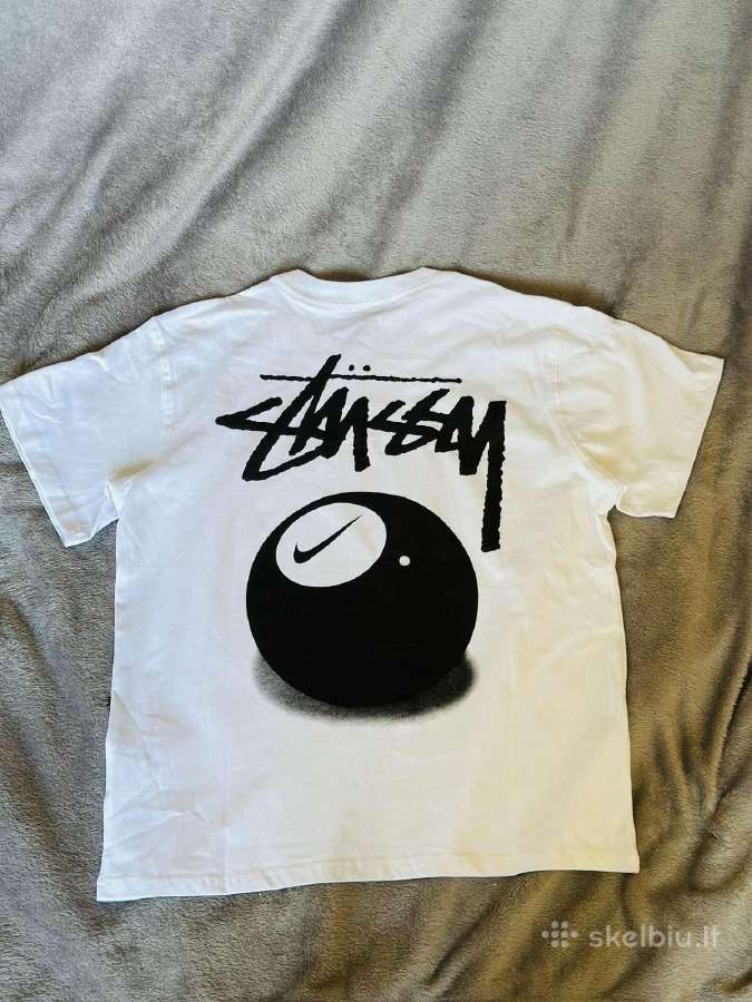 Nike x stussy balta maikė
