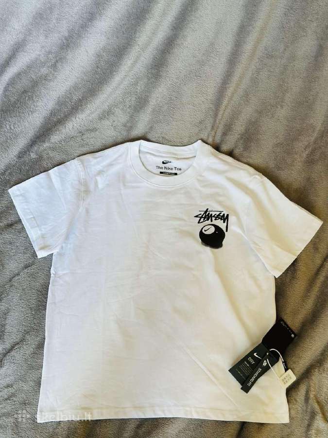 Nike x stussy balta maikė - nuotraukos Nr. 2