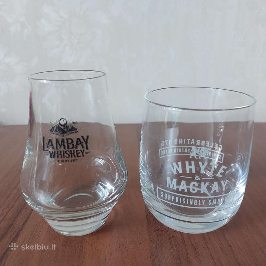 Viskio taurės / Whiskey glasses " Grant's " - nuotraukos Nr. 26