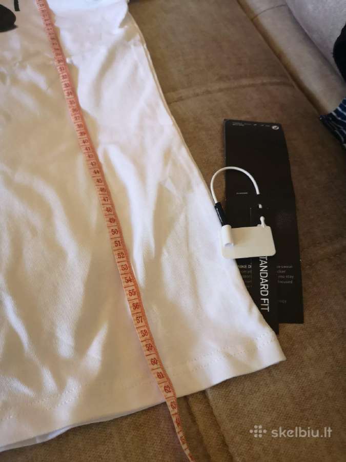 Nike x stussy balta maikė - nuotraukos Nr. 8