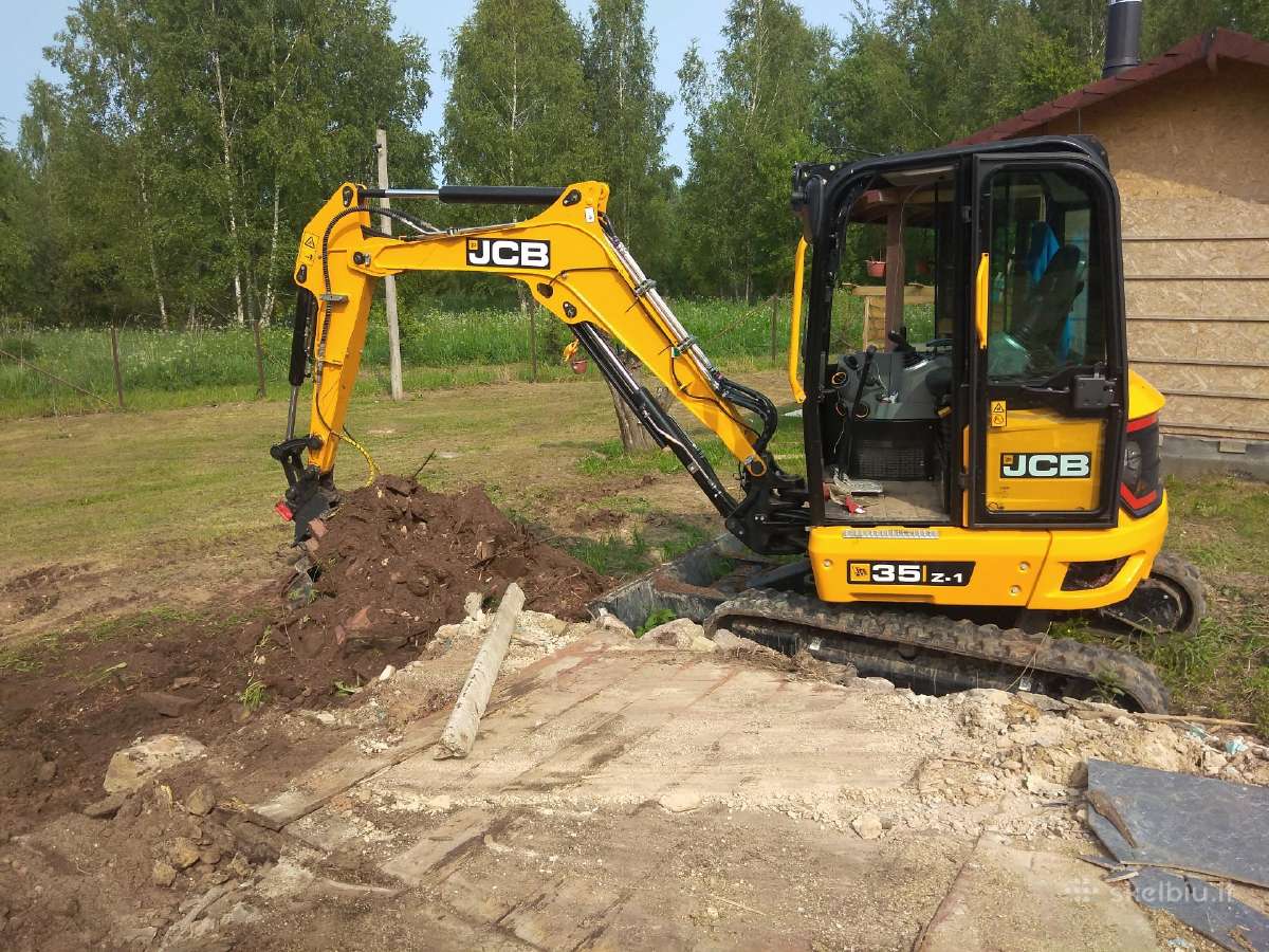 Mini ekskavatorius su operatoriumi Vilniaus reg. - nuotraukos Nr. 7
