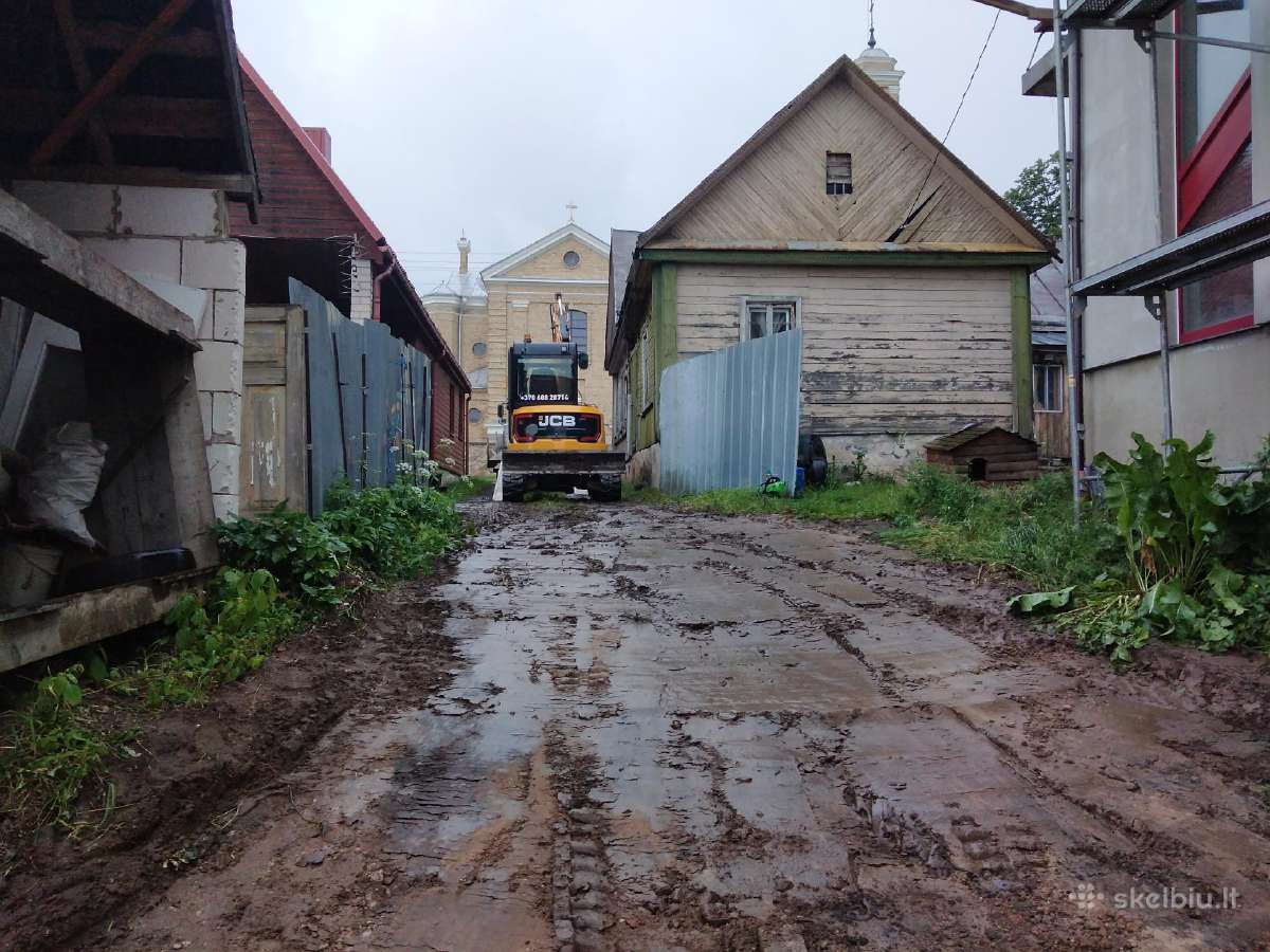 Mini ekskavatorius su operatoriumi Vilniaus reg. - nuotraukos Nr. 11