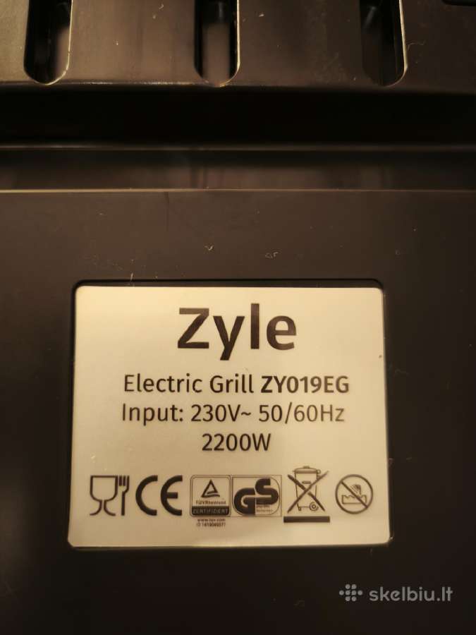 Zyle elektrinis grilius - nuotraukos Nr. 4