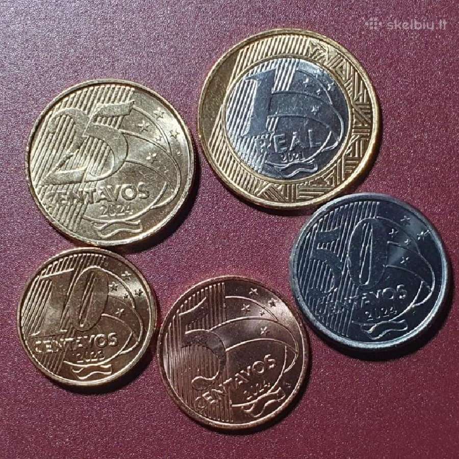 Brazilija 2021-2024, 5 vnt. rinkinys
