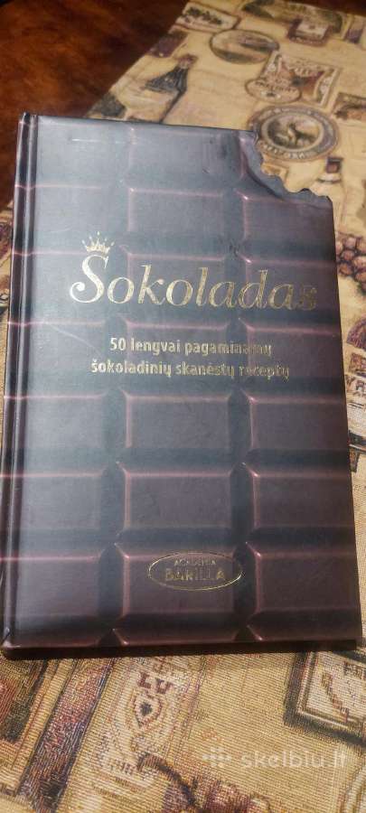 Knyga Šokoladas 50 receptų