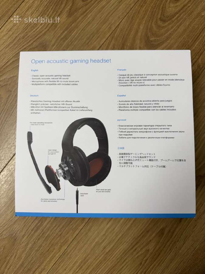 Sennheiser Epos Game One ausinės - nuotraukos Nr. 2