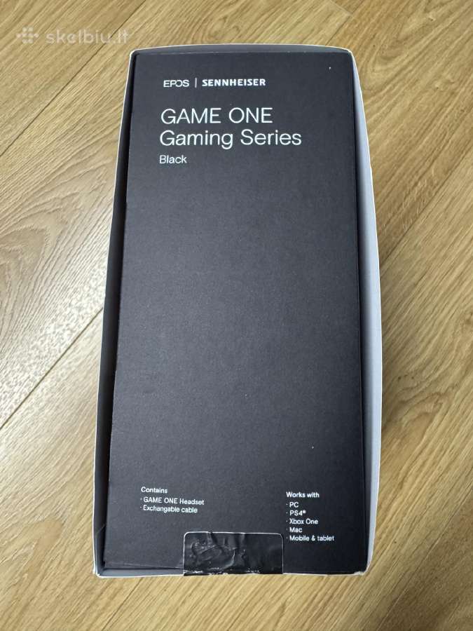 Sennheiser Epos Game One ausinės - nuotraukos Nr. 4