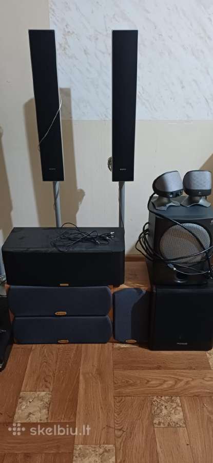 Sony namu kinas, Proson, Jamo ir Logitech kolonele - nuotraukos Nr. 2