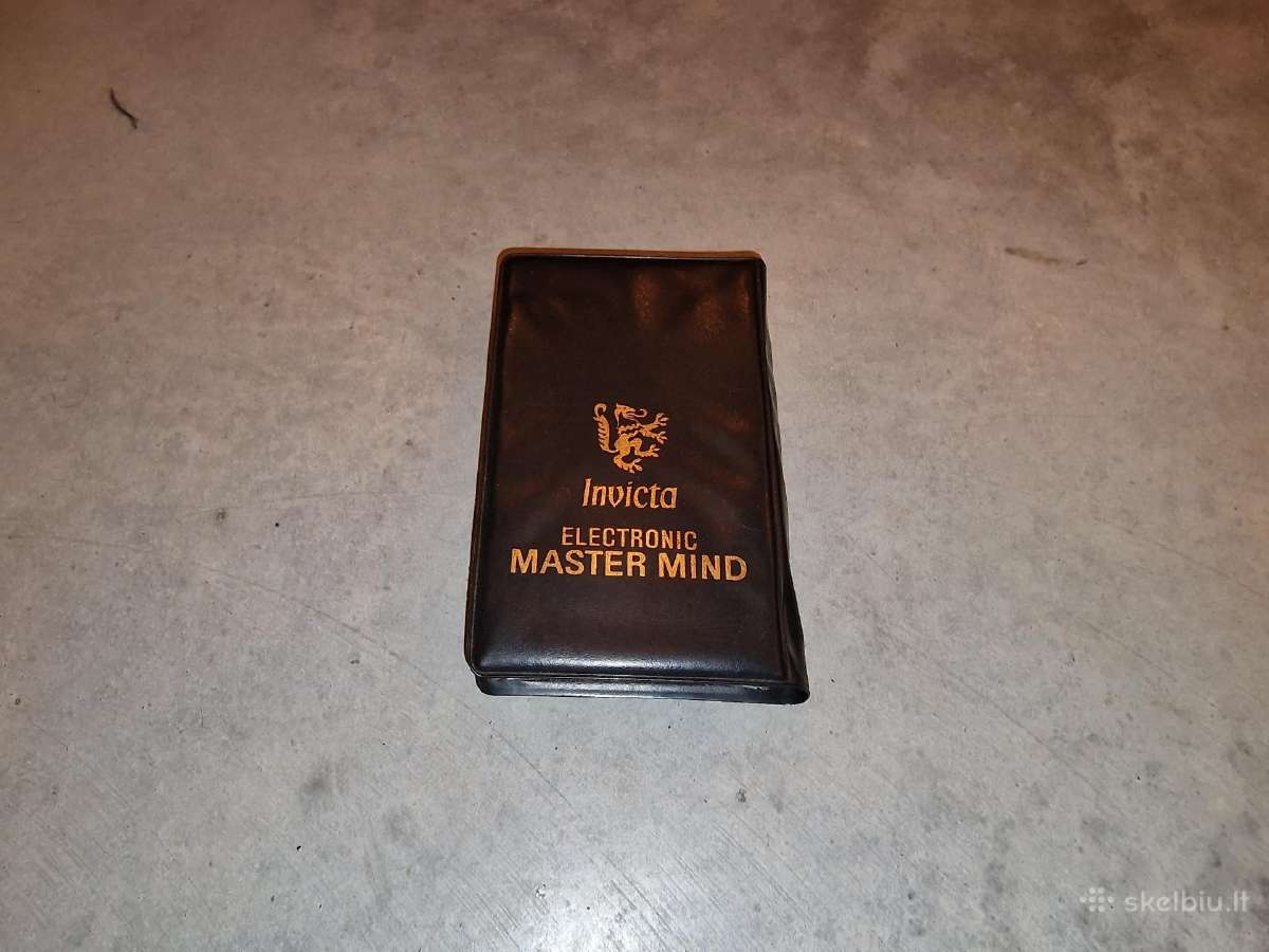 Invicta Electronic Master Mind (1977 m.) Mašinėlė - nuotraukos Nr. 2